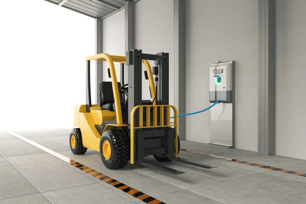 Electric forklift