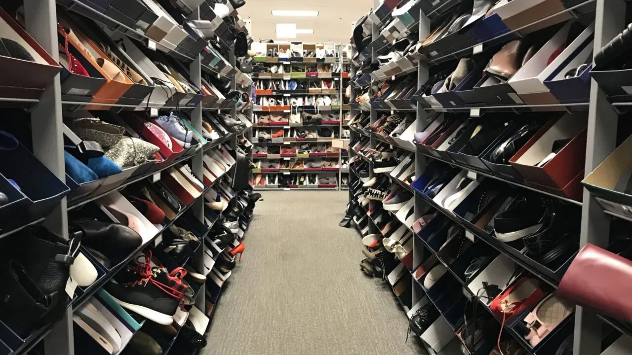 Shoe Aisle in Store_new Shoe Aisle in Store